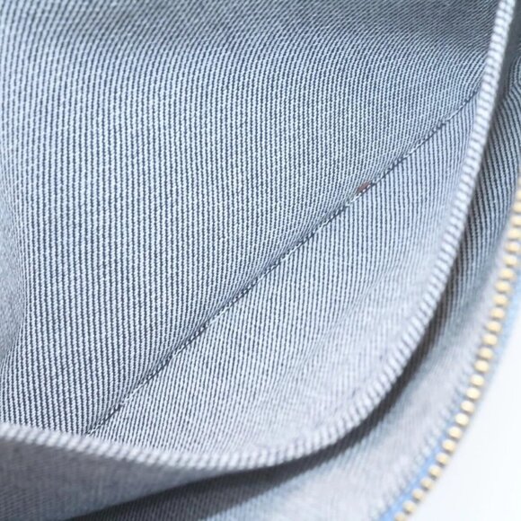 LOUIS VUITTON Monogram Denim Neverfull MM Tote Bag Blue M44981 LV Auth 22325S - Picture 14 of 16